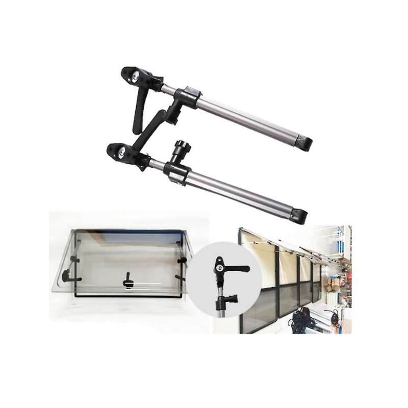 RV 310435mm Window Support Rod Telescopic Aluminium Alloy for Motorhome Trailer RV Accessories