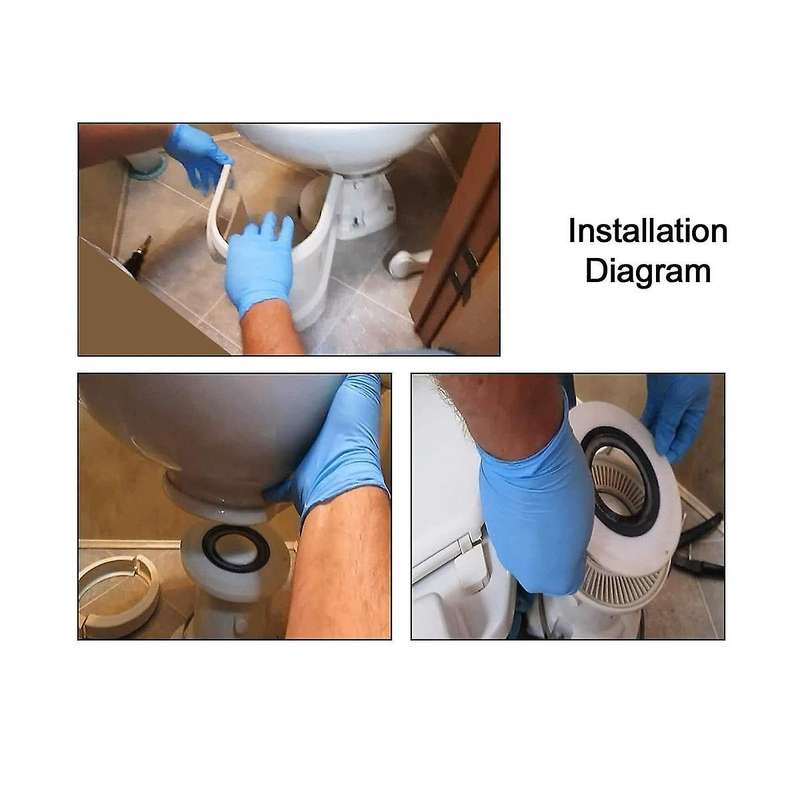 RV Accessories RV Toilet Seal Bowl Seal Kit 385310677 385311462 Rubber Trailer RV Toilet Parts