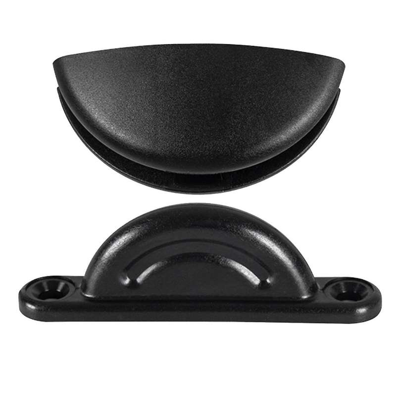 RV Anti-Collision Door Fixing Buckle, Hatch Stopper, Half Round Accessory,for Camping Caravan, Trai