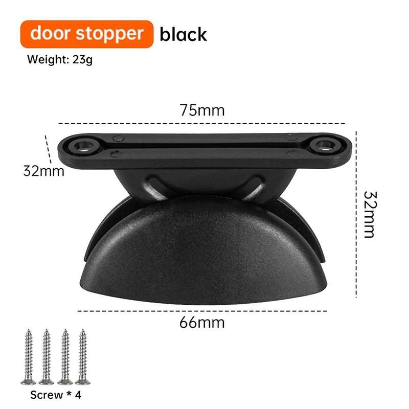 RV Anti-Collision Door Fixing Buckle, Hatch Stopper, Half Round Accessory,for Camping Caravan, Trai