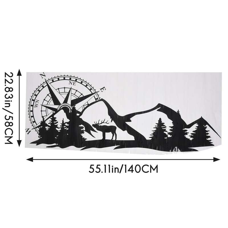 RV Motorhome Universal Body Sticker Compatible Car Caravan Trailer