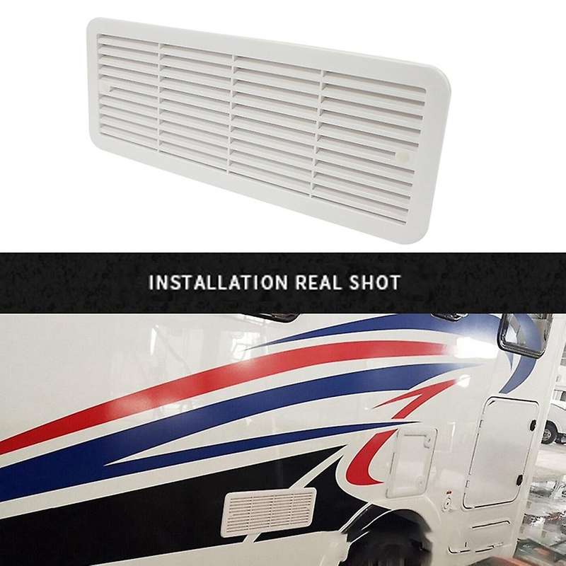 RV Side-Mounted Air Outlet Cover RV Radiator Exhaust Fan RV Dust-Proof Vents for RV Trailers Carava