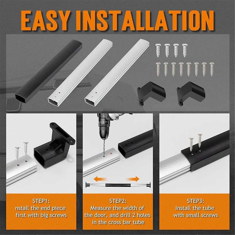 Rv Screen Door Handle Rv Door Handle Grab Bar for Travel Trailer Adjustable From 21-5/8 Inch to 28-5