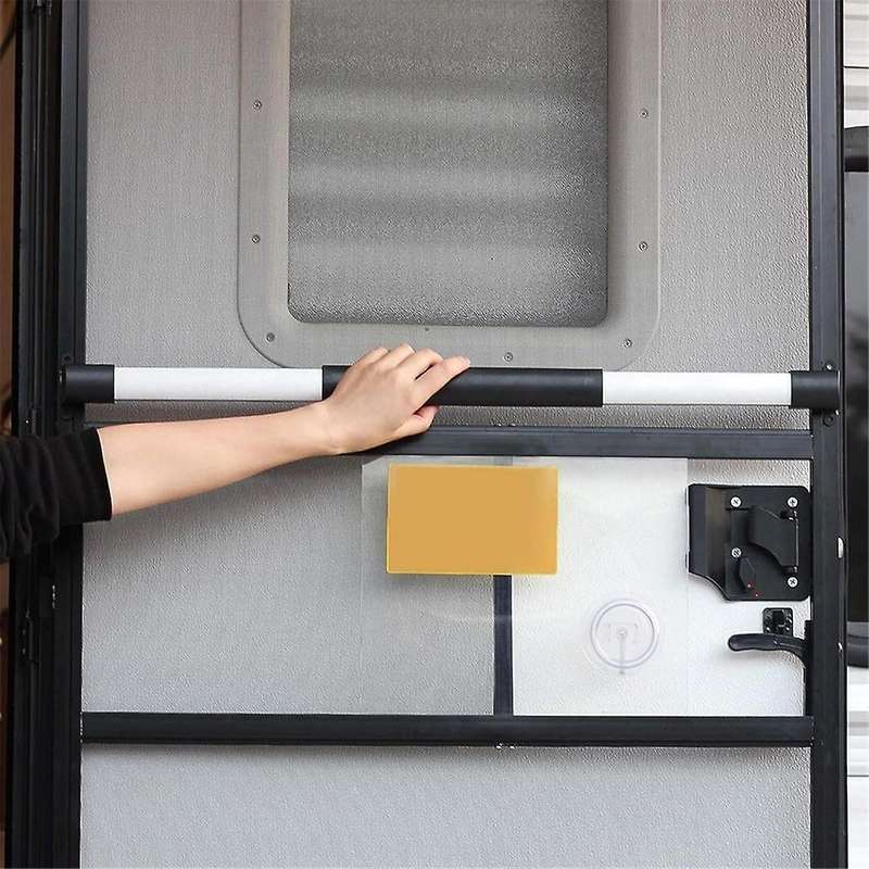 Rv Screen Door Handle Rv Door Handle Grab Bar for Travel Trailer Adjustable From 21-5/8 Inch to 28-5
