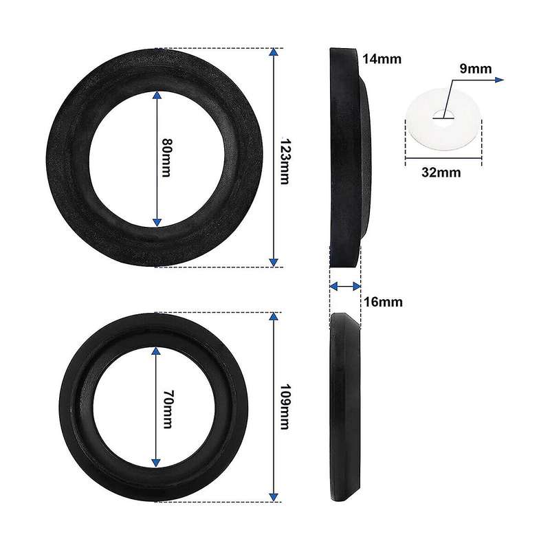 RV Toilet Seal Toilet Seal 34120 Replacement for RV Toilet Parts Toilets Waste Ball Seal Replacement