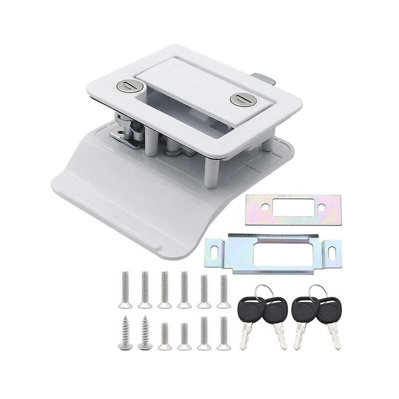 Rv Trailer Entry Door Lock Rv Door Lock Replacement Double Open Door with Deadbolt Computer Key Door