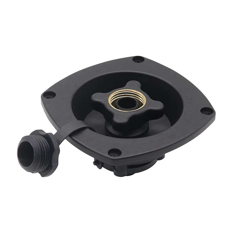 RV Water Port Check Valve Check Water Tank Port Rotating Water Filling Port with Cover RV Yacht Modi