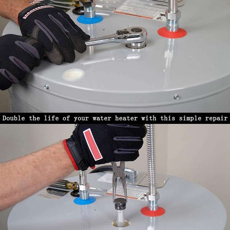 Rv Water Heater - Flexible Anode Rod 3/4 Npt Threaded Belt Hex Sleeve Tool Water Heater Anode - Rod
