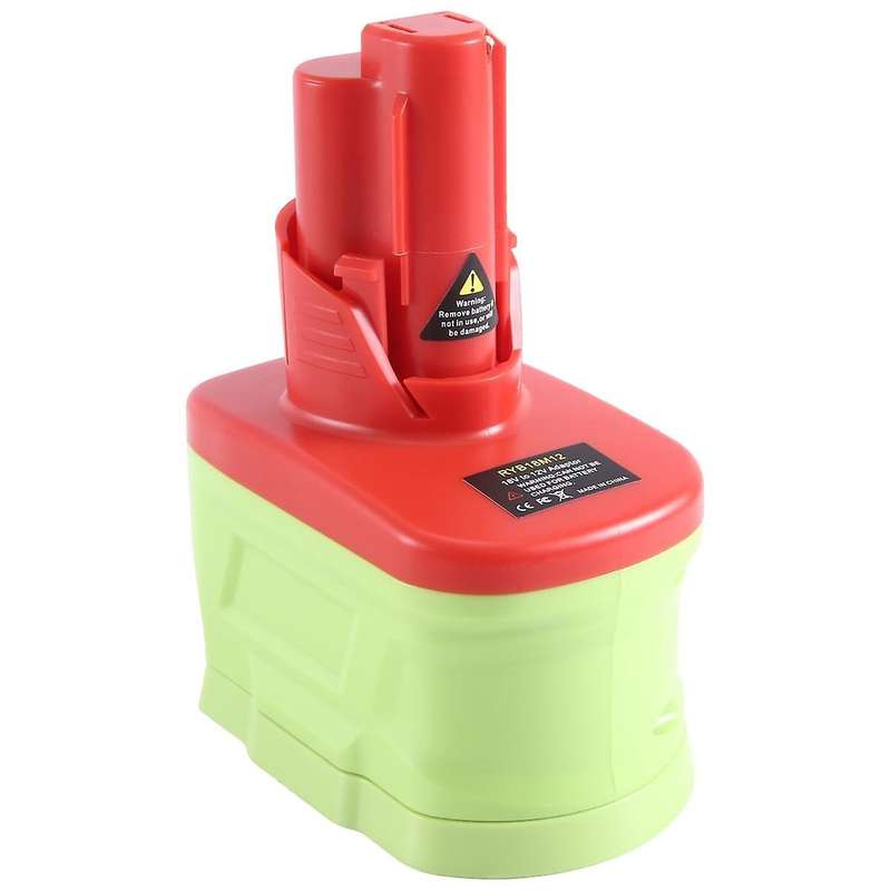 Ryb18m12 Battery Adapter for 18v Lithium Battery Convert to for 12v M12 Cordless Power Tool