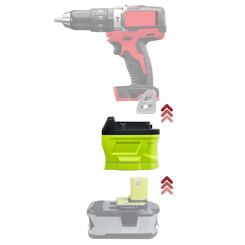 Ryb18mil Battery Adapter for 18v to for 18v, for 18v One+ Battery P107 P108 to Tools