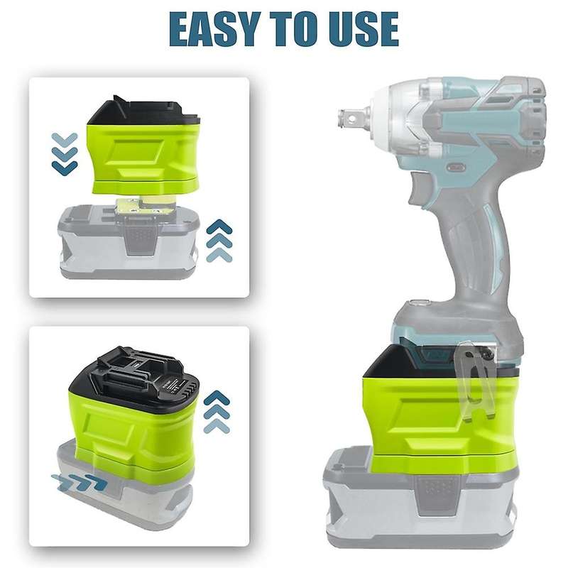 Ryb18mt Battery Adapter for Ryobi 18v One+ Li-ion Battery P107 P108 Convert to for Makita 18v Li-ion