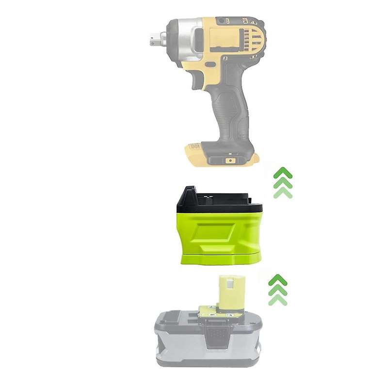 Ryb20dw Battery Adapter for Ryobi 18v Battery Convert to for Dewalt 20v Battery , Power for Dewalt 2