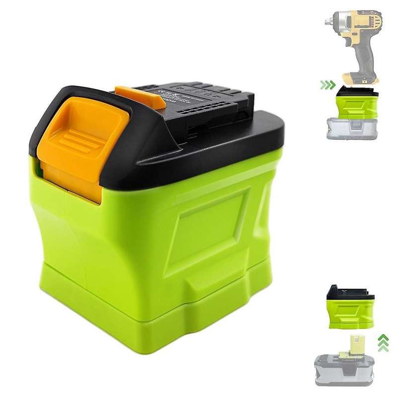 Ryb20dw Battery Adapter for Ryobi 18v Battery Convert to for Dewalt 20v Battery , Power for Dewalt 2