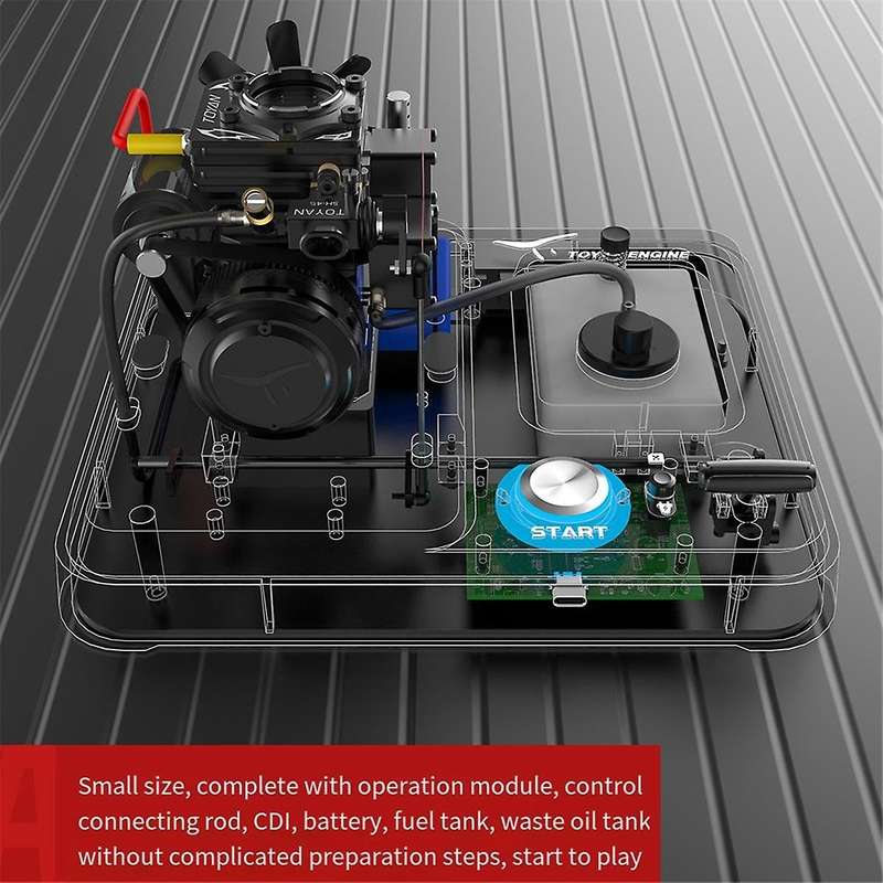 -S100AT 4 Stroke Engine Model Methanol Engine with Kit One Key Start 4000-10500Rpm Engine Model