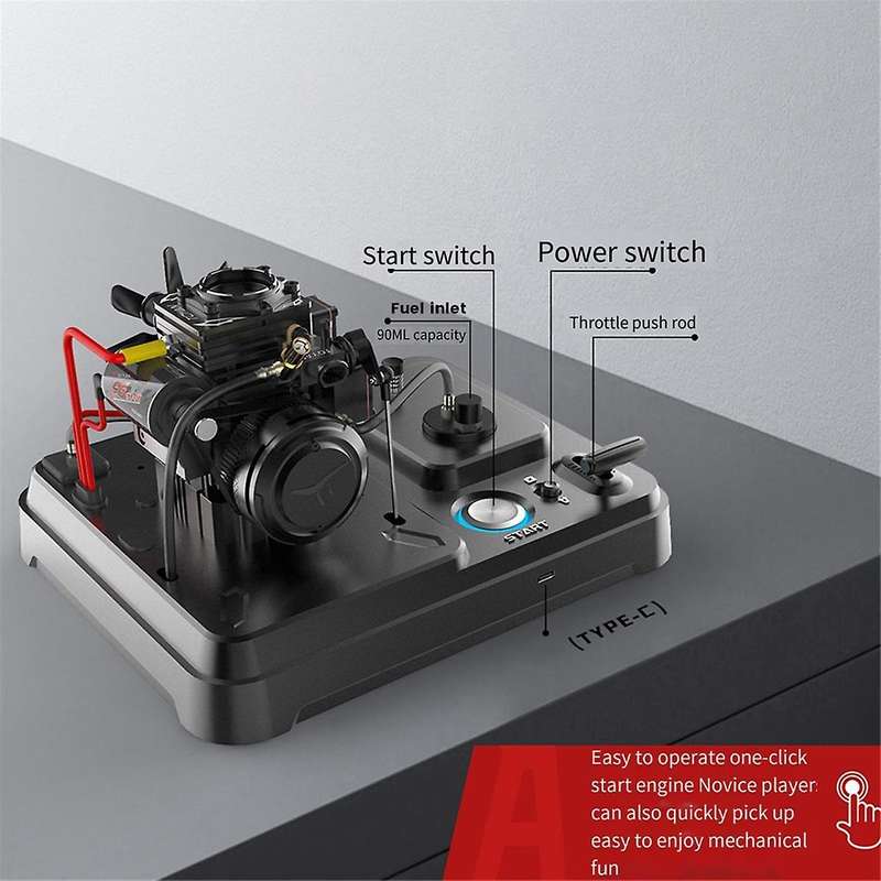 -S100AT 4 Stroke Engine Model Methanol Engine with Kit One Key Start 4000-10500Rpm Engine Model