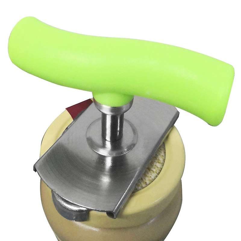 S Shape Handle Arthritis Stainless Steel Lid Can Opener Bottle Opener Multifunctional Adjustable Bot