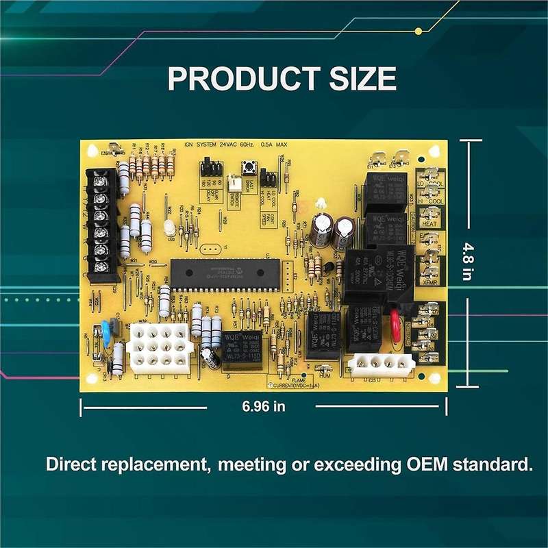 S1-33103010000 Furnace Control Board Compatible with 031-01267-001A Integrated Furnace Control Board