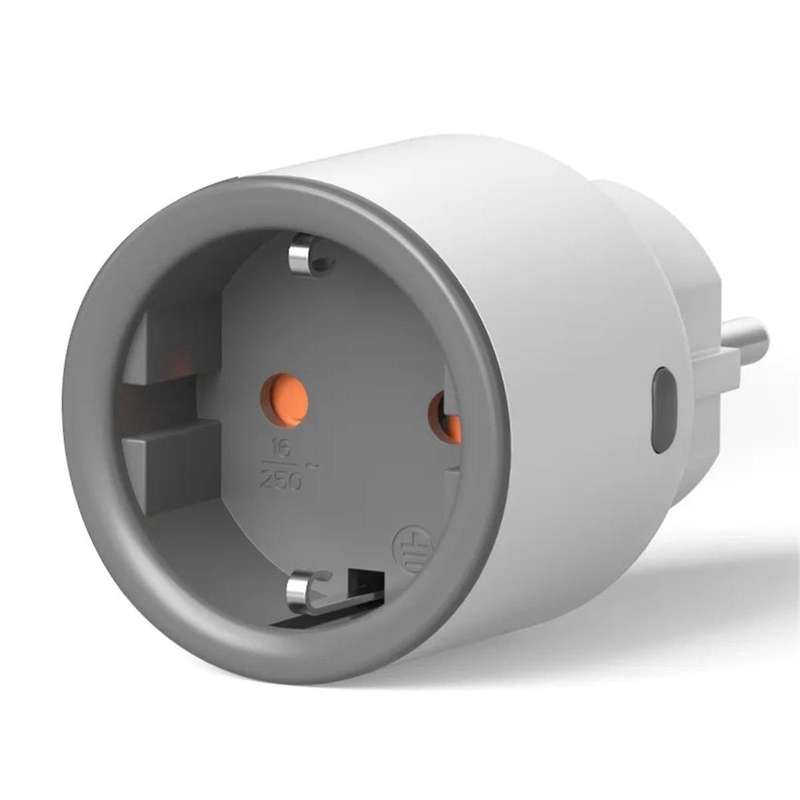 S60TPF Smart WiFi Socket Battery Count Timer Switch Voice Control Multi-Function 1 Hole EU Plug