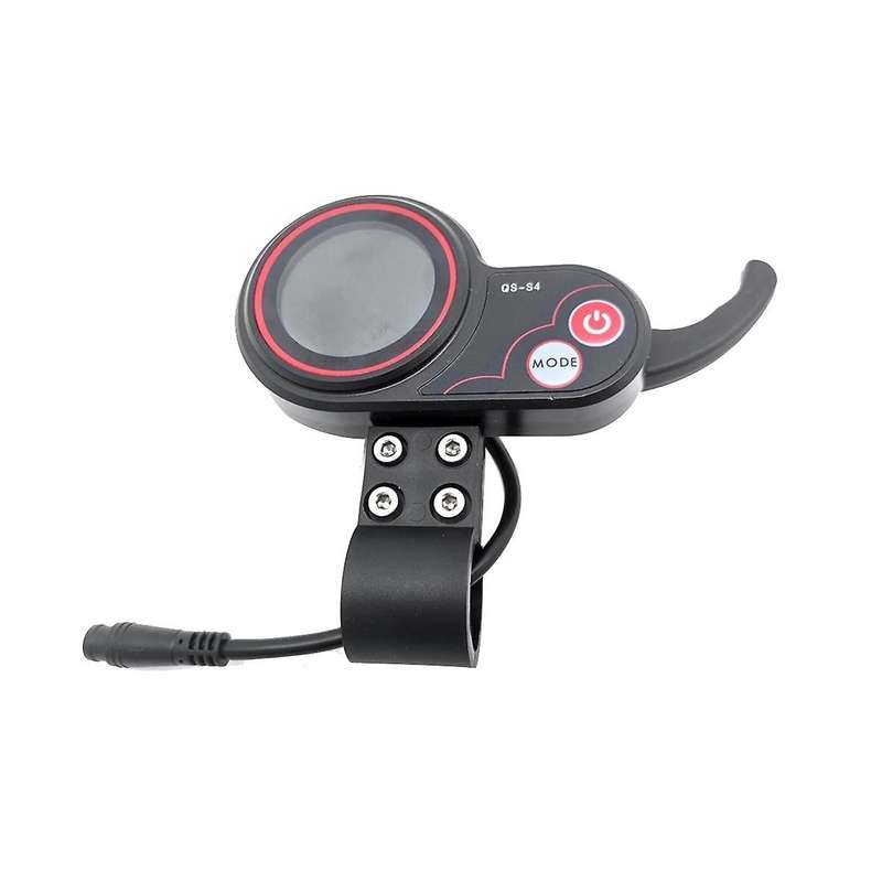 -s4 48v-60v Thumb Throttle Lcd Display Meter for Zero 8 9 10 8x 10x Electric Scooter 6pin Display A