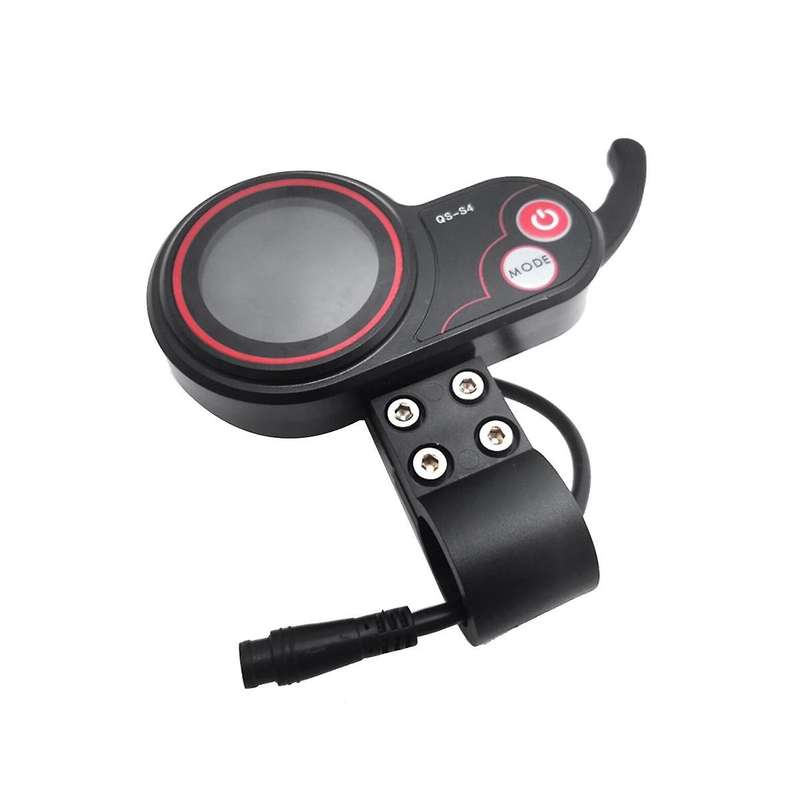 -s4 48v-60v Thumb Throttle Lcd Display Meter for Zero 8 9 10 8x 10x Electric Scooter 6pin Display A