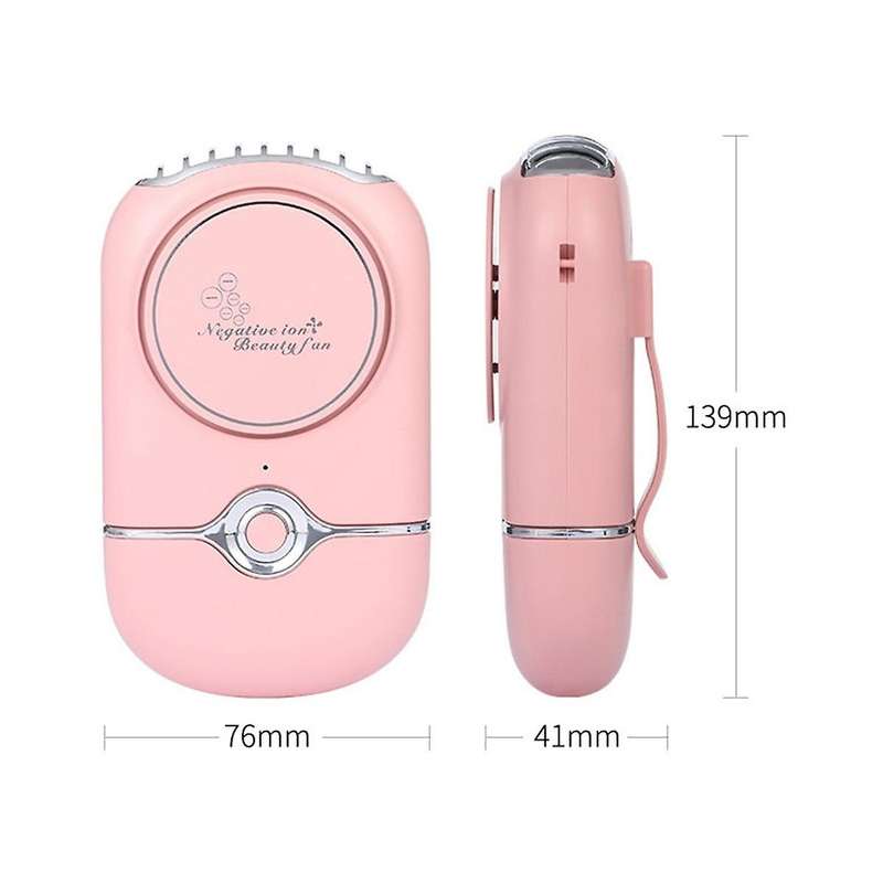 S8 Negative Hanging Neck Fan Simple and Convenient Silent Leafless Cooling Mini Fan Outdoor Travel