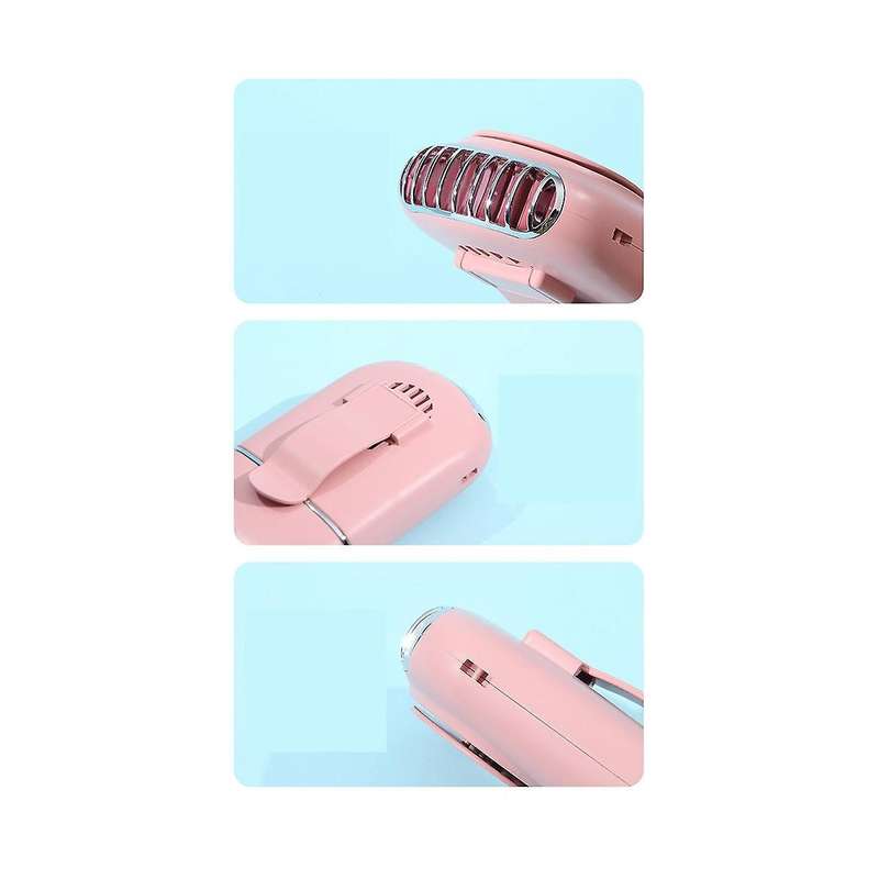 S8 Negative Hanging Neck Fan Simple and Convenient Silent Leafless Cooling Mini Fan Outdoor Travel