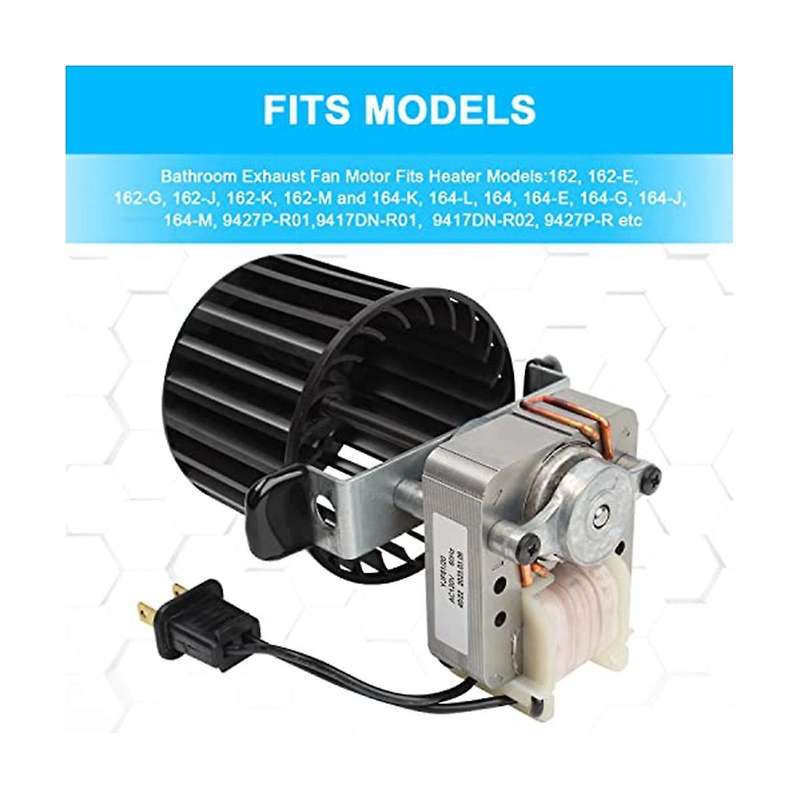 S97009796 Fan Blower Assembly Fits for Bulb Ceiling Heater Replaces 97009796, S97009758, S97009796b