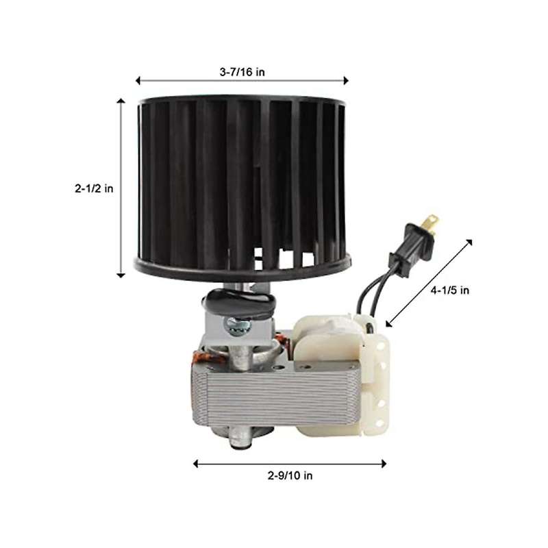 S97009796 Fan Blower Assembly Fits for Bulb Ceiling Heater Replaces 97009796, S97009758, S97009796b