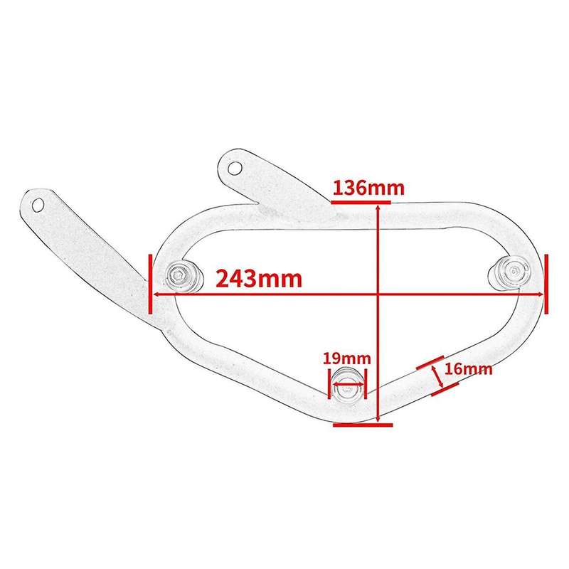 Saddlebag Bag Holder for Cl500 Cl300 300 500 2023 2024 Motorcycle Luggage Shell Holder Side Support
