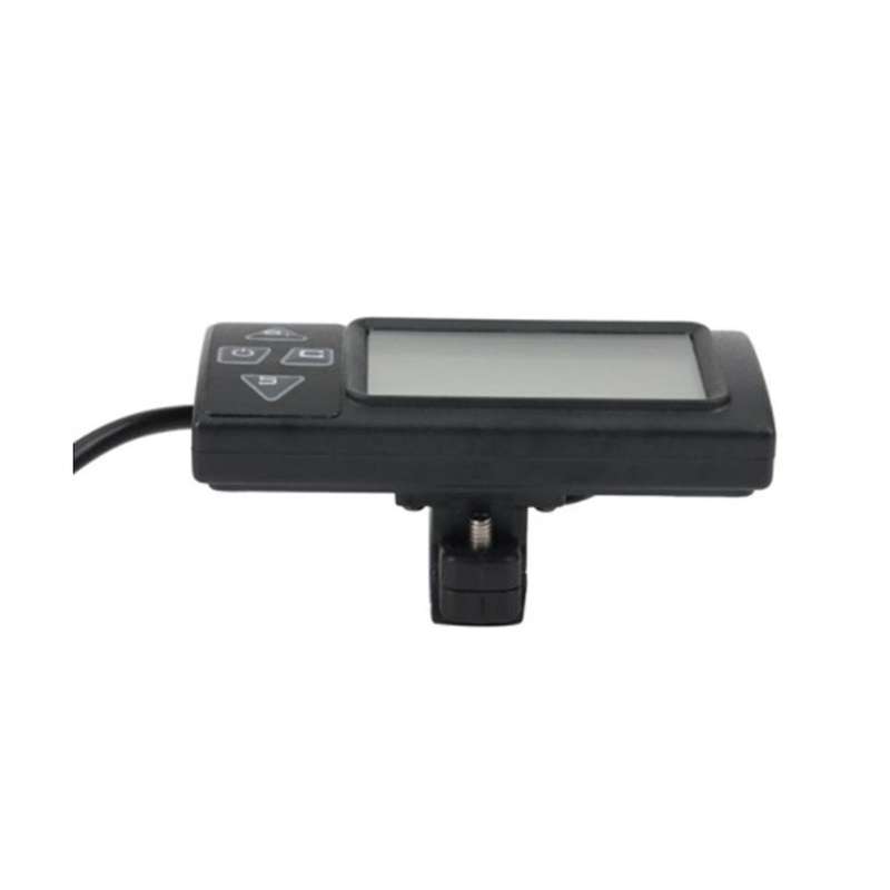 S861 Lcd Ebike Display with Plug for Electric Bike Bldc Controller Control Panel Black 24v-36v