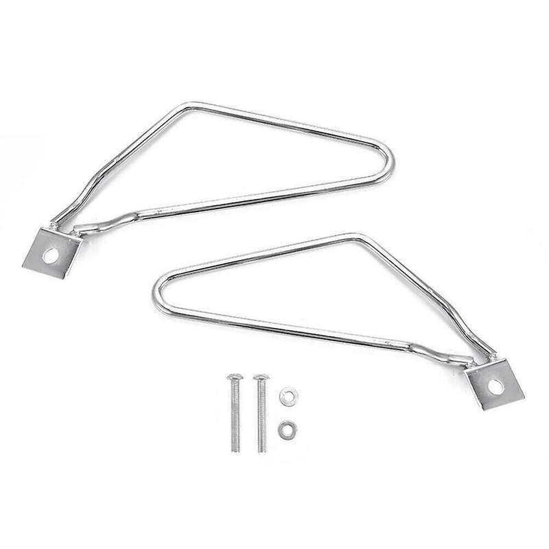Saddlebag Protective Bracket Saddlebag Bracket Saddlebag Support Rod Handlebar Mount for ,silver