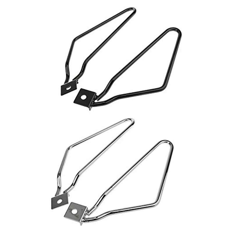 Saddlebag Protective Bracket Saddlebag Bracket Saddlebag Support Rod Handlebar Mount for ,silver