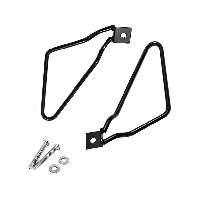Saddlebag Protective Bracket Saddlebag Bracket Saddlebag Support Rod Handlebar Mount for ,black
