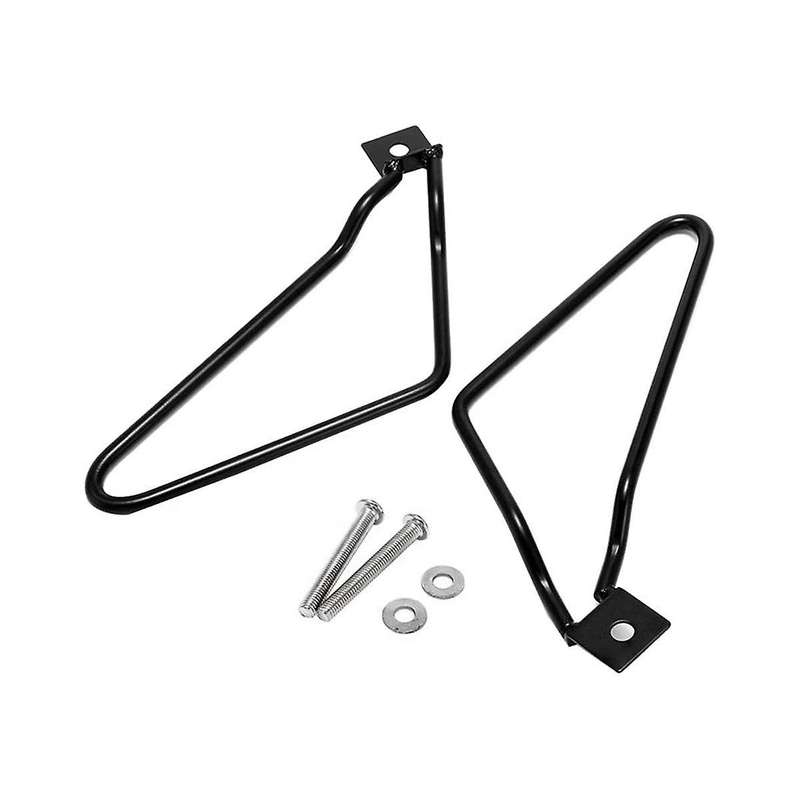 Saddlebag Protective Bracket Saddlebag Bracket Saddlebag Support Rod Handlebar Mount for ,black