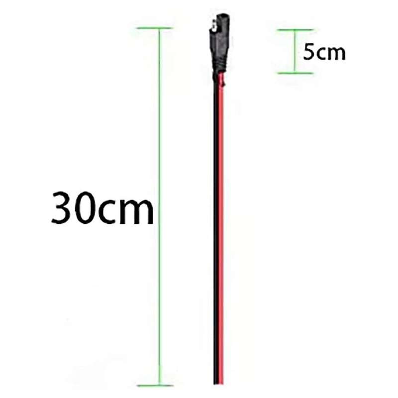 SAE Connector Extension Cable,10AWG Solar Panel SAE Plug with 1FT 2 Pin SAE Quick Connector.(2 Pack