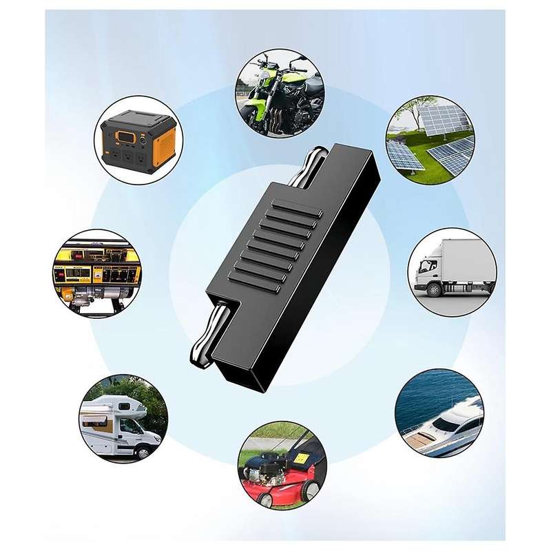 SAE Connector SAE to SAE Polarity Reverse Quick Disconnect Cable Plug Adapter for Solar Panel Batter
