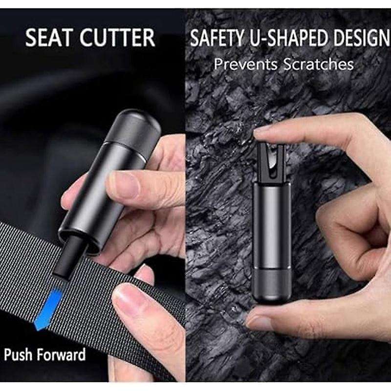 Safety Hammer, Safe Hammer Glass Breaker, Glass Breaker and Seatbelt Cutter, Car Emergency Escape To