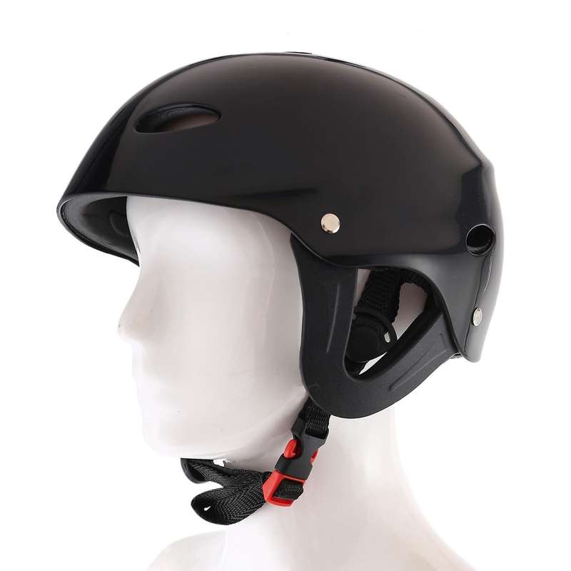 Safety Protector Helmet 11 Breathing Holes for Kayak Canoe Surf Paddleboard - Black