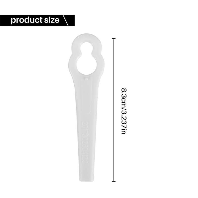 Safety Blades for Art23 Accutrim Easytrim Strimmer/trimmer (pack Of 24)