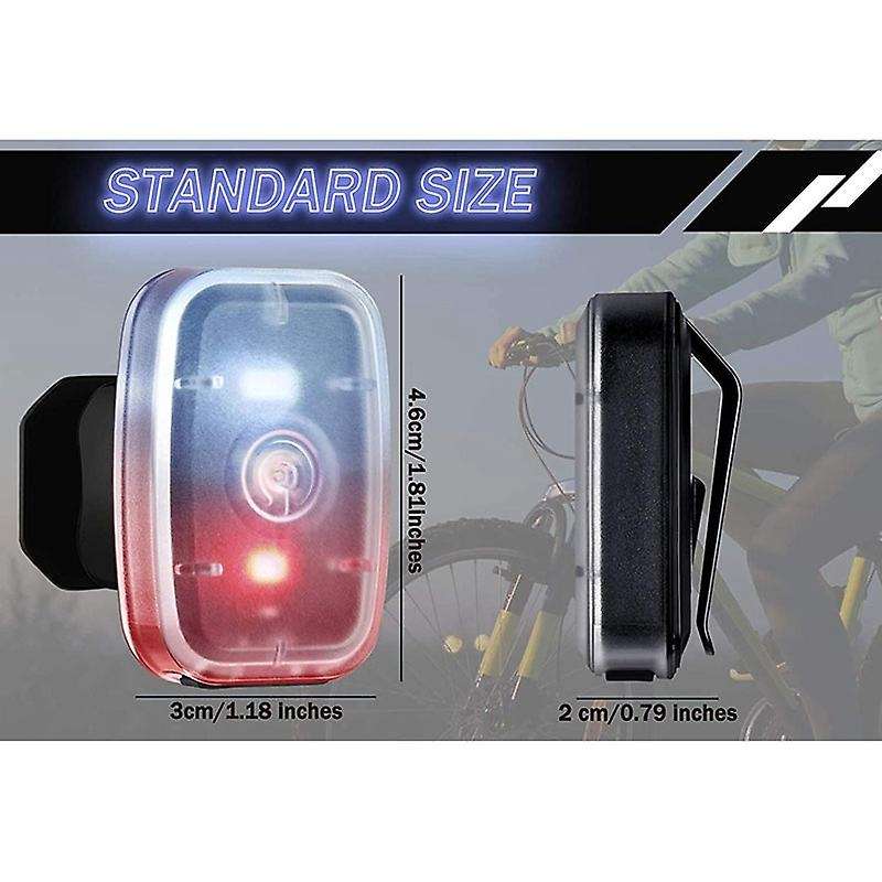 Safe LED Light Running Light Clip-on Strobe Light with 5 Lighting Modes for Running Cycling Hiking W