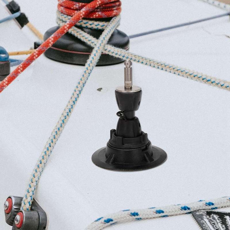 Sail Base 360 Adjustable Windsurf Mast Base Heavy Duty Windsurfing Base Sail Stand Up for Board Sa