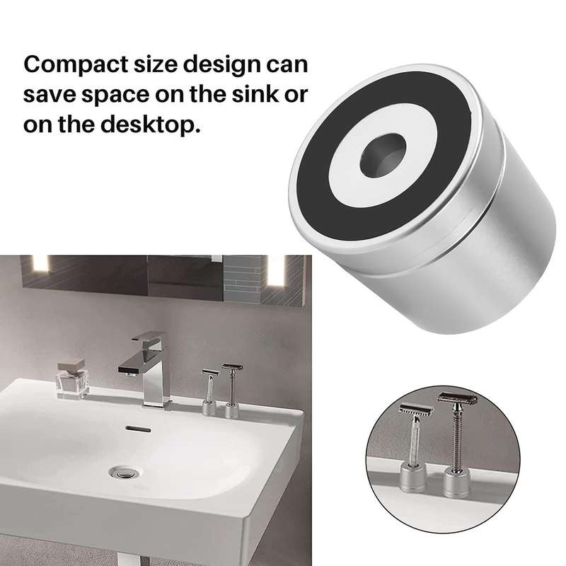 Safety Stand/Base Aluminum Alloy Regular Holder ( Not Included) Silver Gray