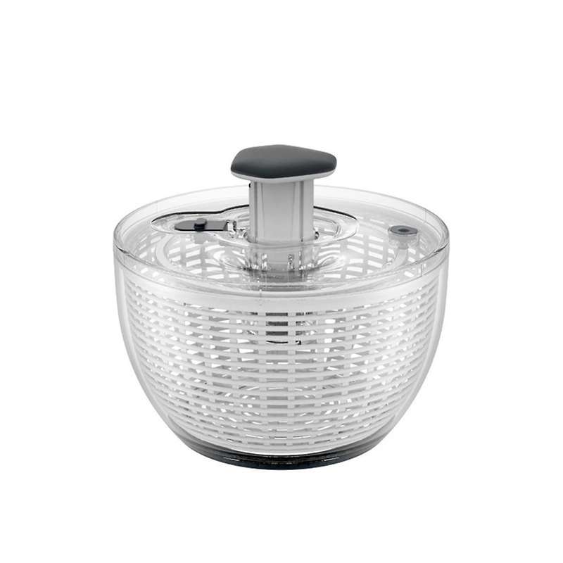 Salad Spinner Lettuce Dryer 1-Handed Easy Press Larg Vegetable Dryer Salad Mixer for Greens, Herbs