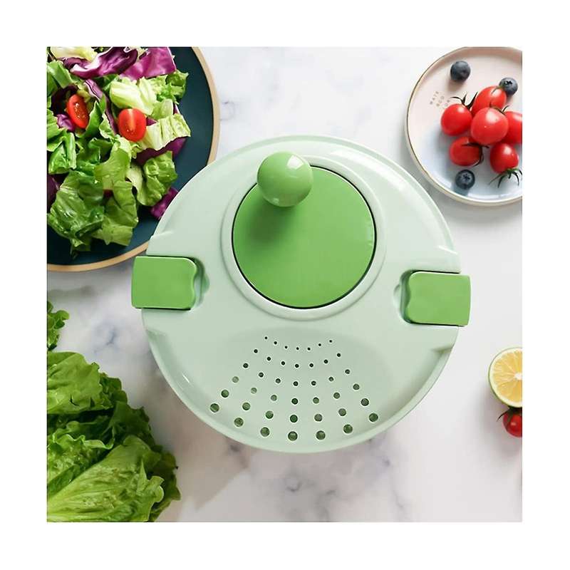 Salad Greens Manual Vegetables Dryer Dry Salad Fruits Vegetable Washing Bowl for Servings Lettuce Sp