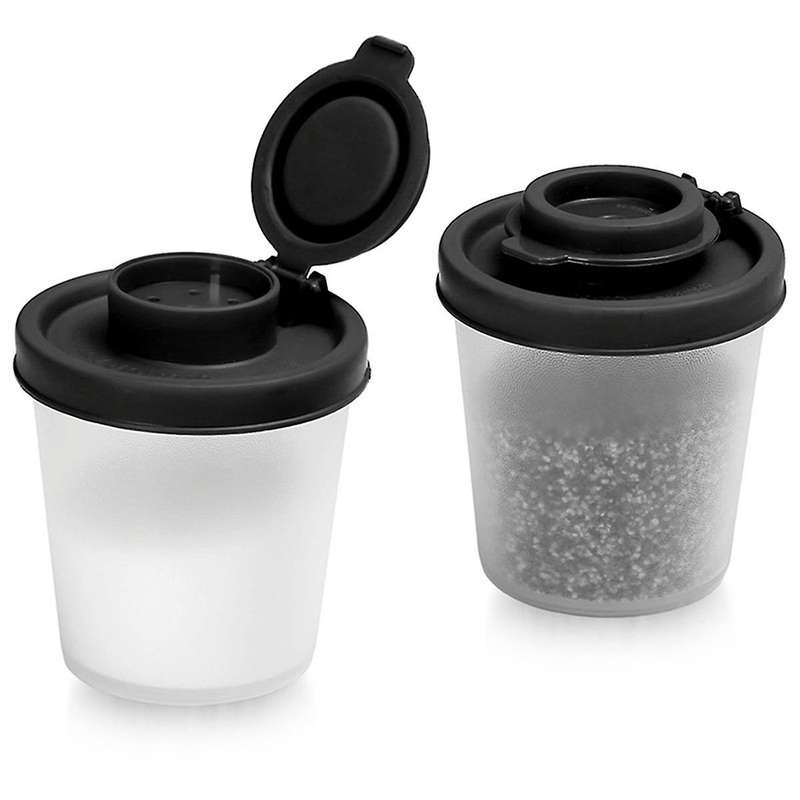 Salt and Pepper Shakers Moisture Proof Travel Spice Set Spice Jar with Covers Lids