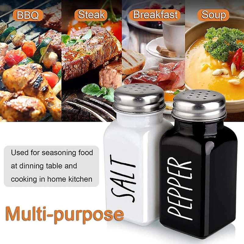 Salt and Pepper Shaker Set Farmhouse Salt Shaker