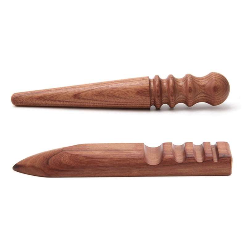 Sandalwood Grinding Rod Diy Leather Tools Wood Grinding Rod Leather Processing Grinding Edge Grindi
