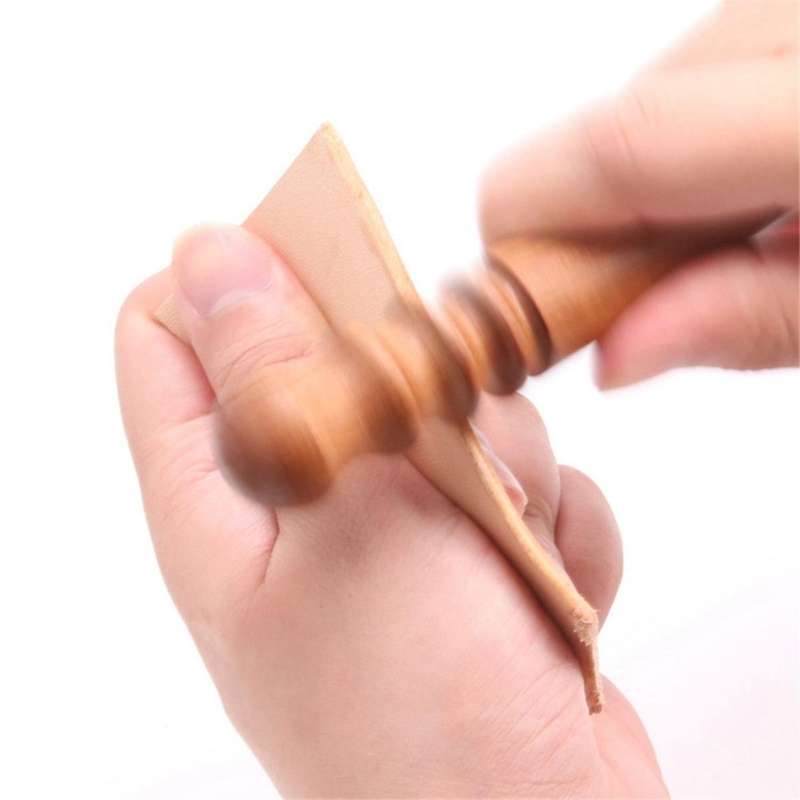 Sandalwood Grinding Rod Diy Leather Tools Wood Grinding Rod Leather Processing Grinding Edge Grindi