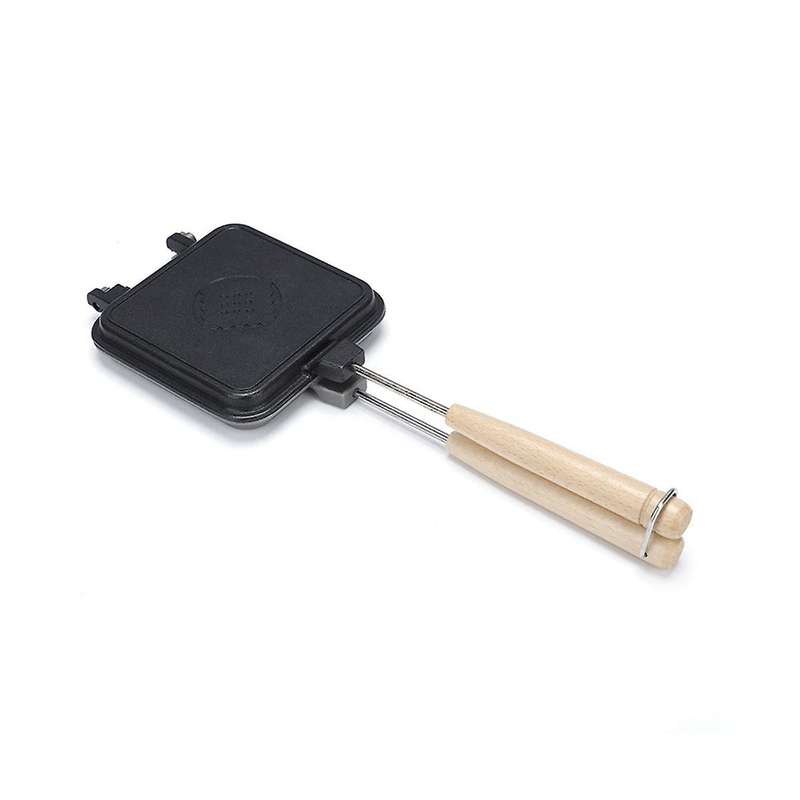 Sandwich Maker Non-stick Pancake Maker Snack Maker Plate Easy to Cast Iron for Pancakes Muffins Brea