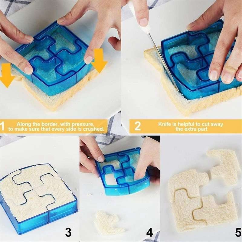 Sandwich Cutter Bread Mold Sandwich Cutter Cute Shape - Perfect for Bento Lunch Boxes Accessories Ki
